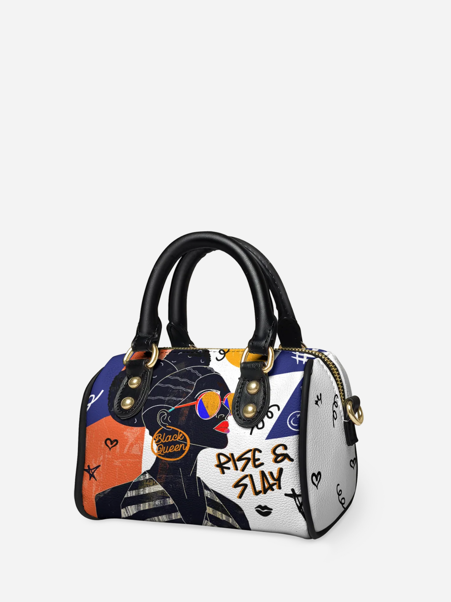 Melaniva Rise & Slay Satchel Leather Mini Satchel