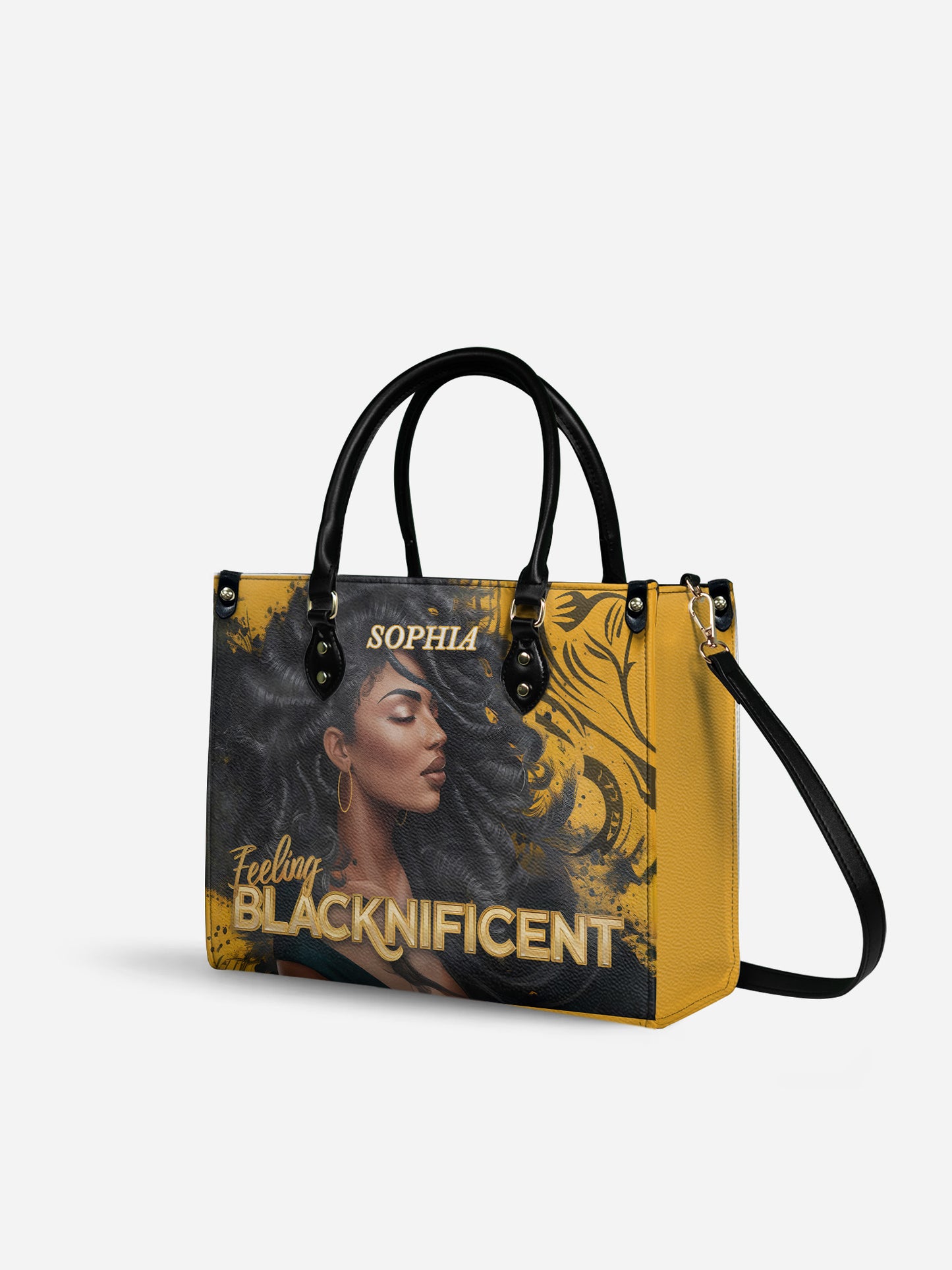 Melaniva Blacknificent Aura Leather Handbag Deal (FREE WALLET)