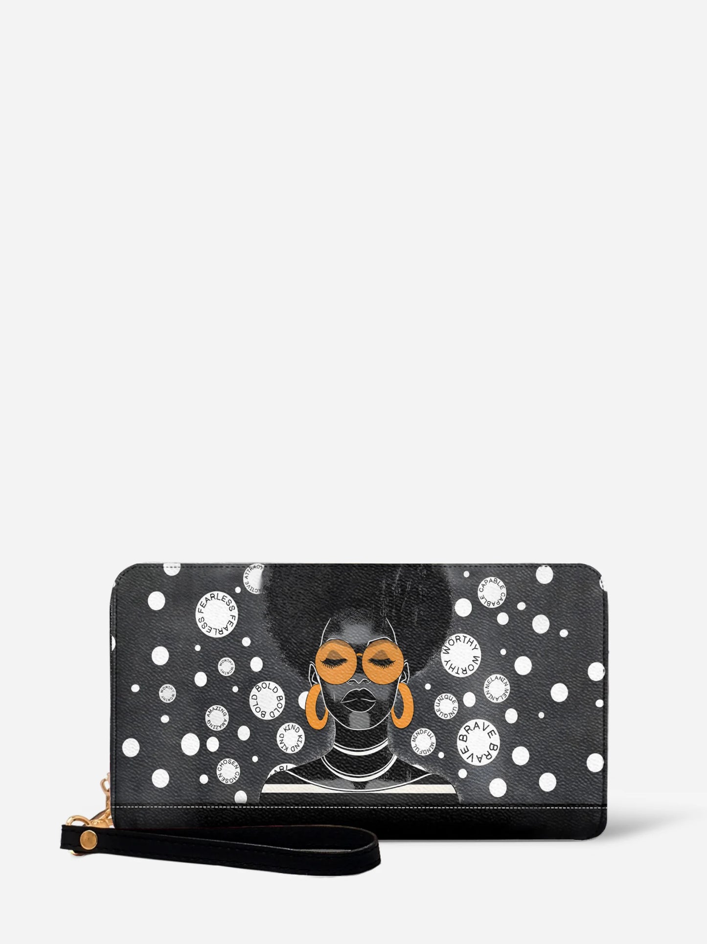 Melaniva Circle of Strength Leather Wallet - Melaniva