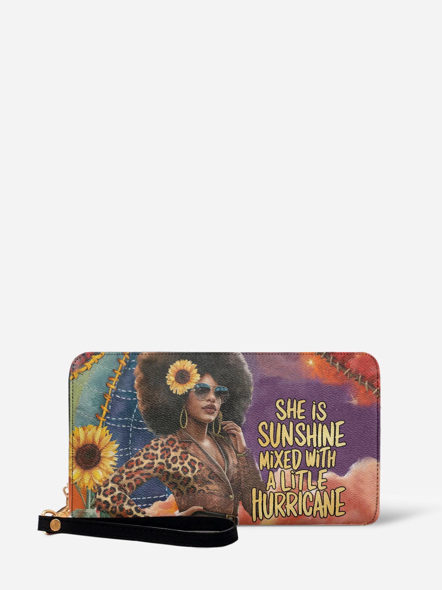 Melaniva Sun & Storm Leather Wallet - Melaniva
