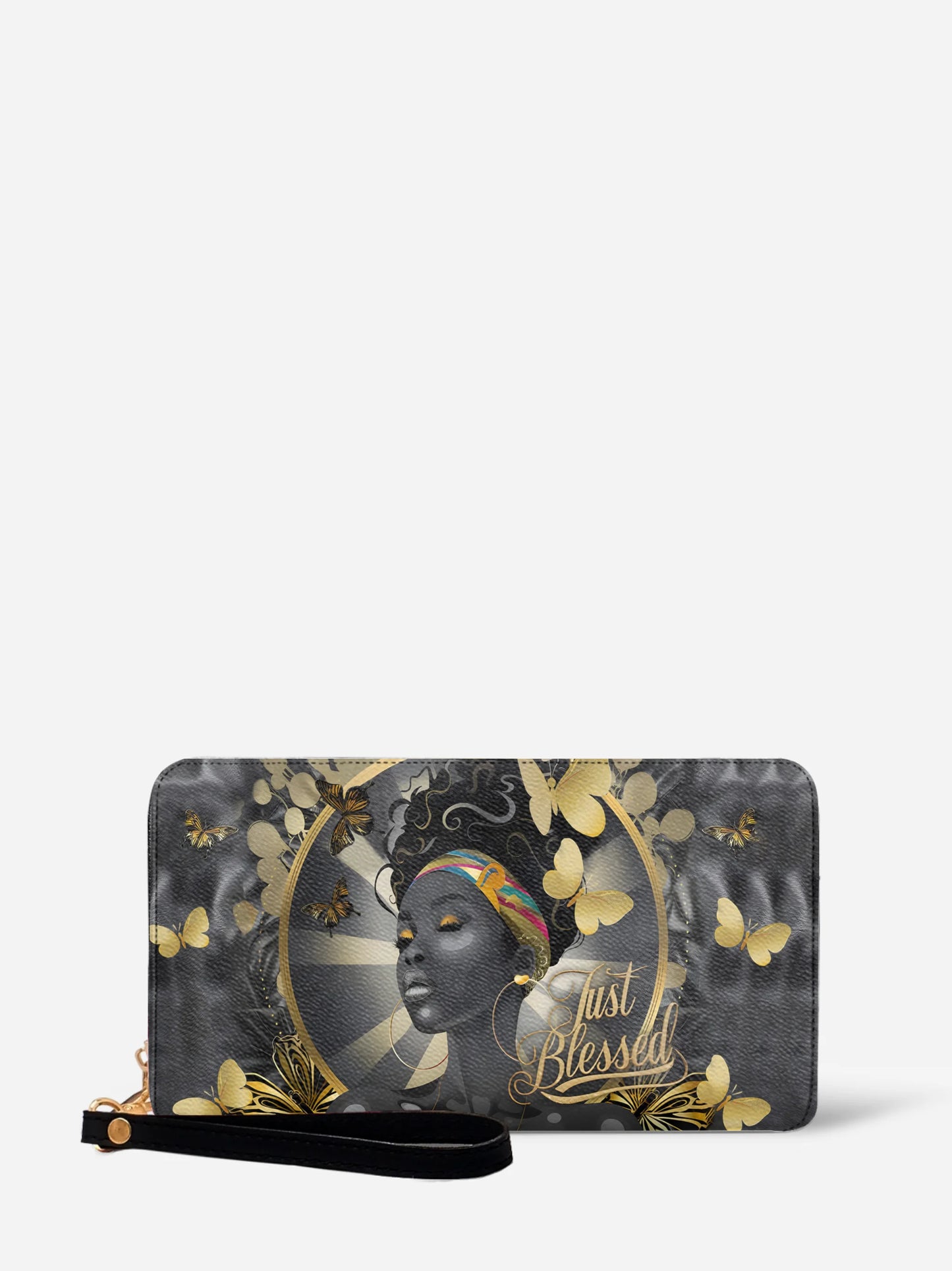 Melaniva Radiant Blessing Leather Wallet - Melaniva
