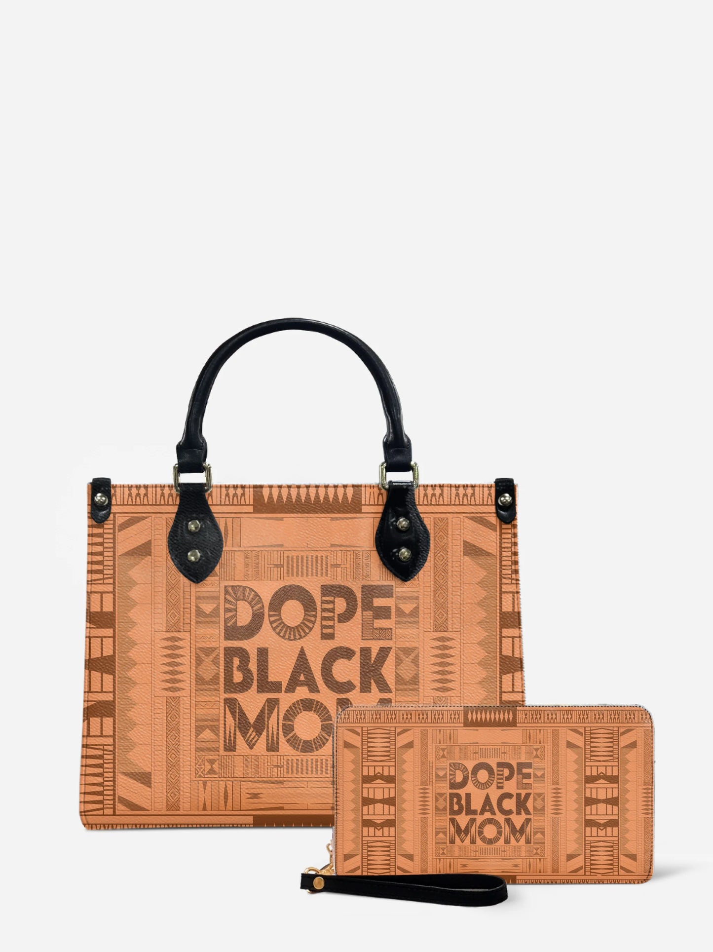 Melaniva Dope Mom Leather Handbag Deal (FREE WALLET) - Melaniva
