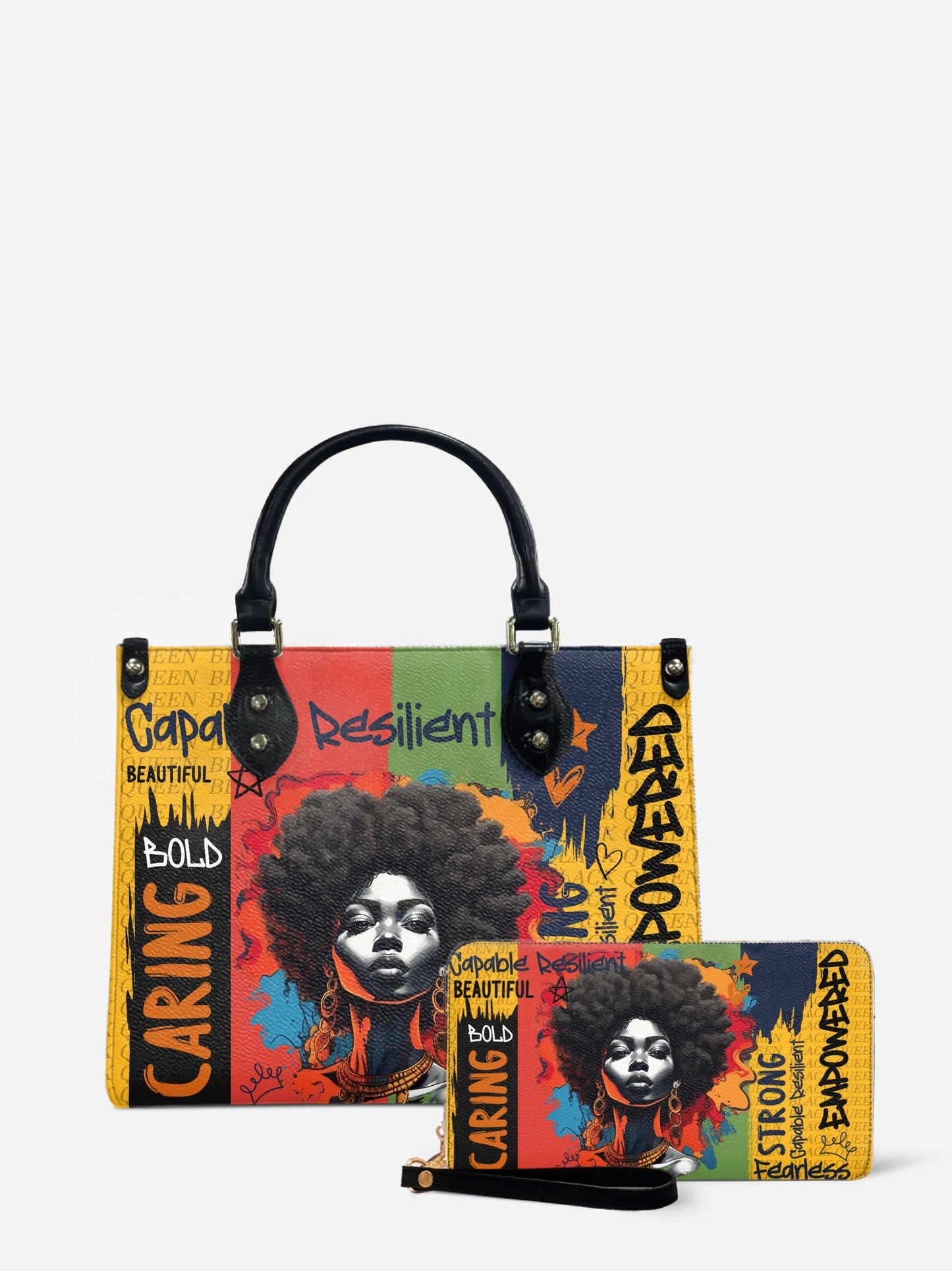 Melaniva Empowered Essence Yellow Leather Handbag Deal (FREE WALLET) - Melaniva