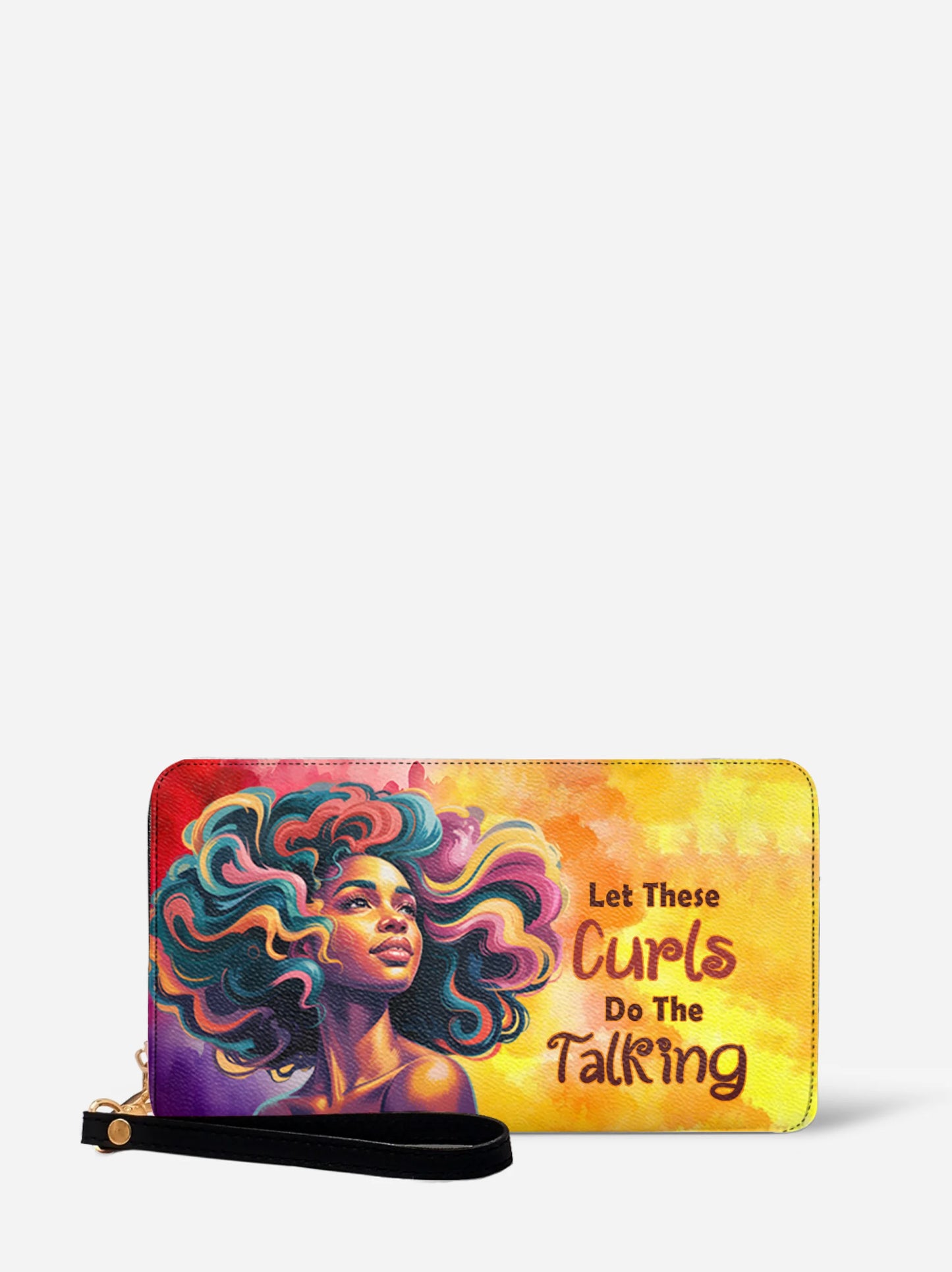 Melaniva Colorful Rainbow Leather Wallet - Melaniva
