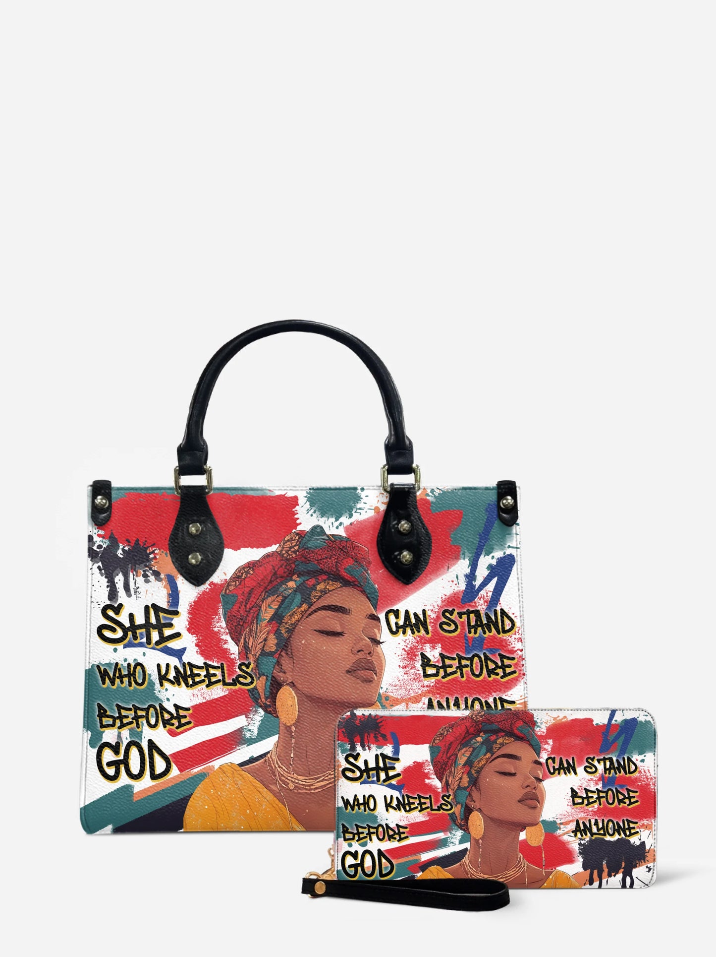 Melaniva Stand Fearless Faith Handbag Deal (FREE WALLET) - Melaniva