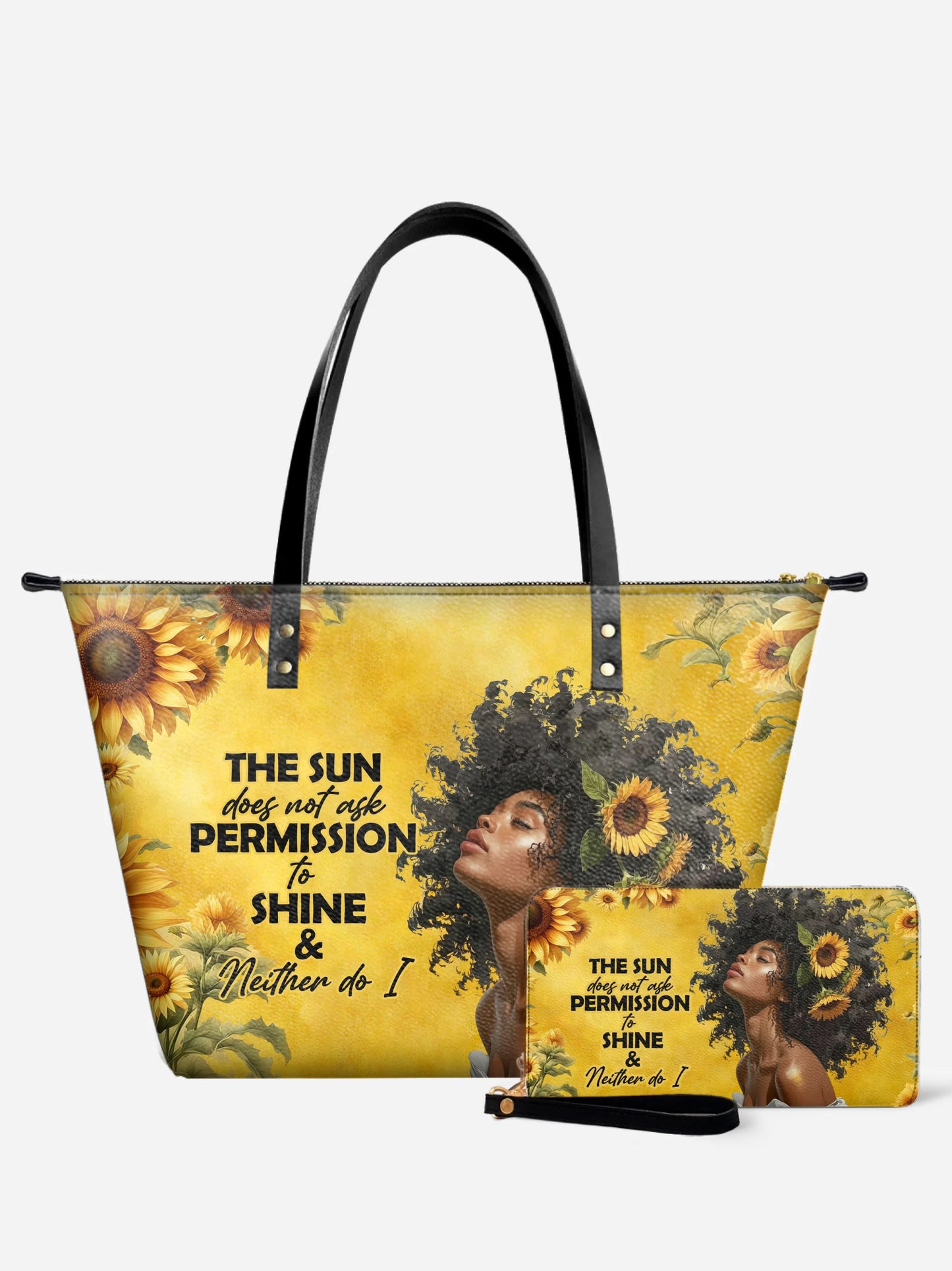 Melaniva Sunlit Crown Leather Tote Bag Deal (FREE WALLET) - Melaniva