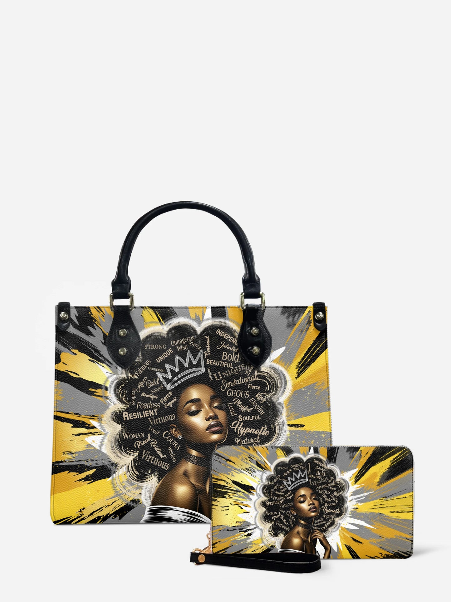 Melaniva Solar Halo Leather Handbag Deal (FREE WALLET) - Melaniva