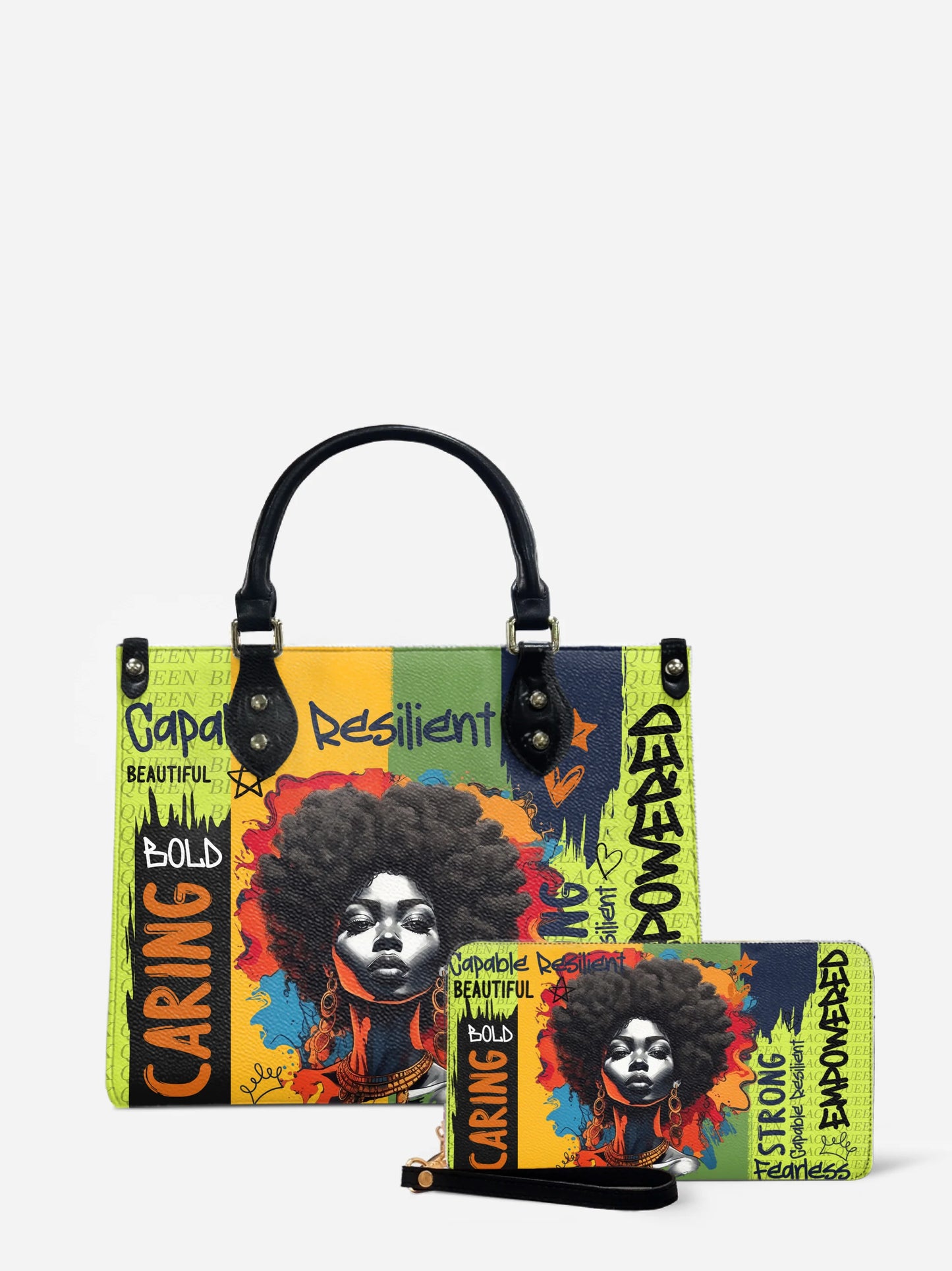 Melaniva Empowered Essence Lemon Lime Leather Handbag Deal - Melaniva