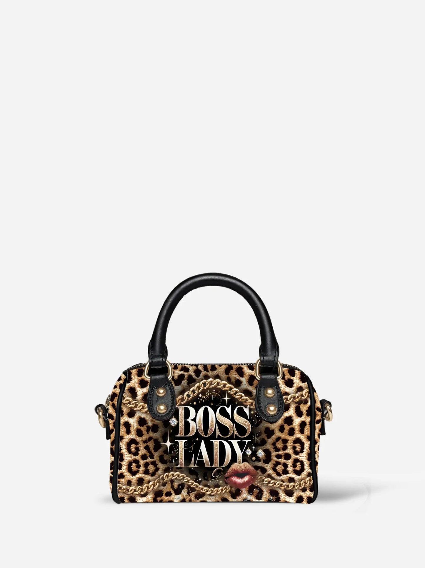 Melaniva “Boss Lady Signature” Leather Mini Satchel - Melaniva