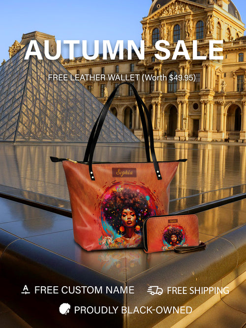 Melaniva Black Power Leather Tote Bag Deal