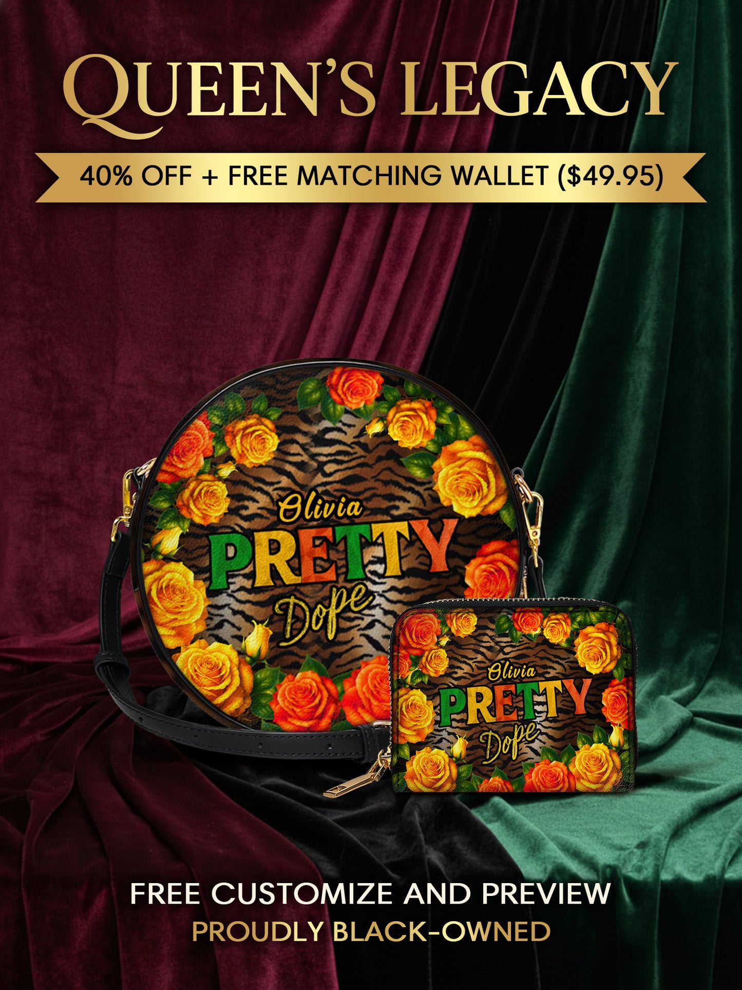 Melaniva “Pretty Dope” Leather Circle Crossbag Deal - Melaniva