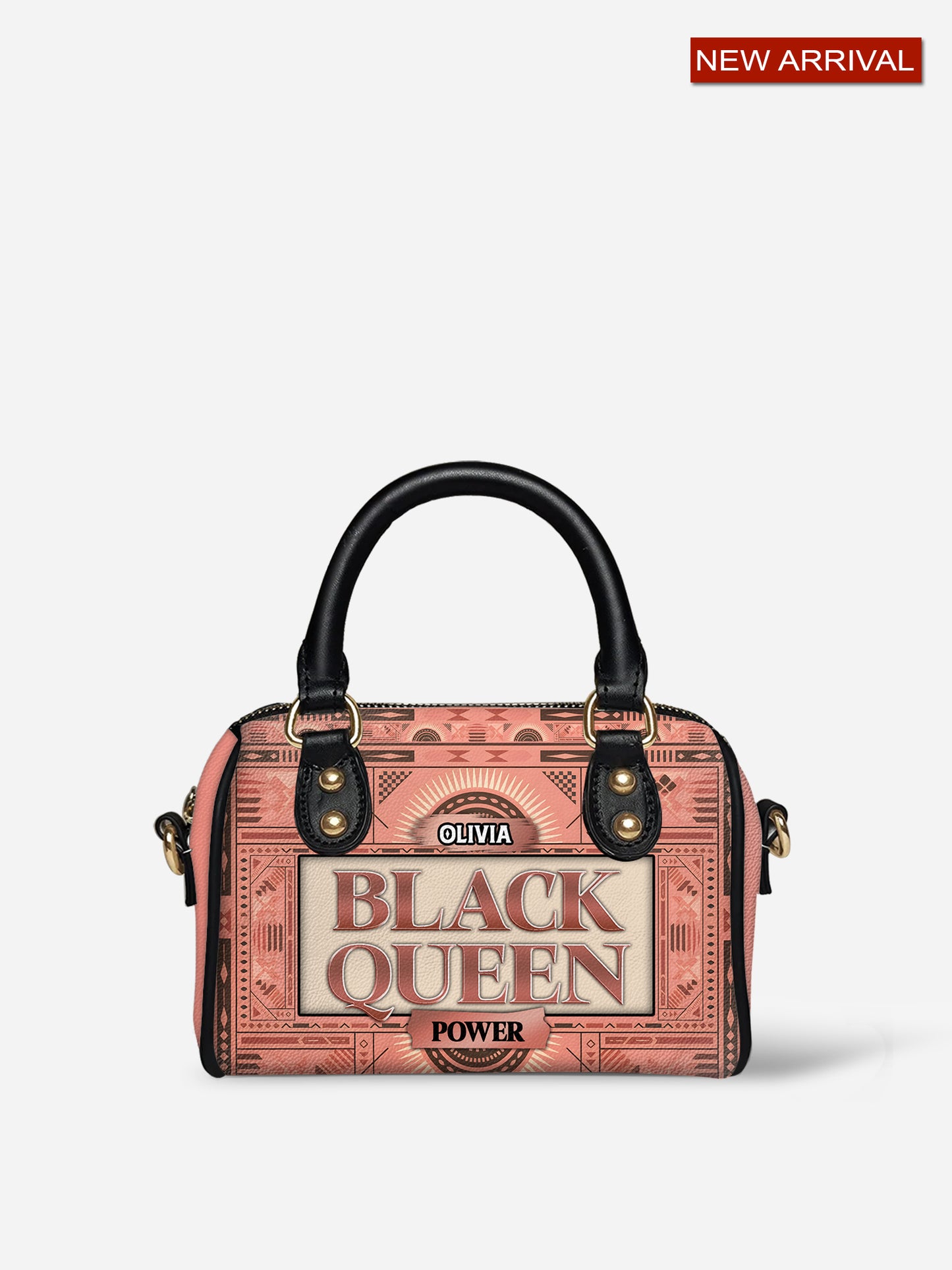 Melaniva The Power Within Leather Mini Satchel