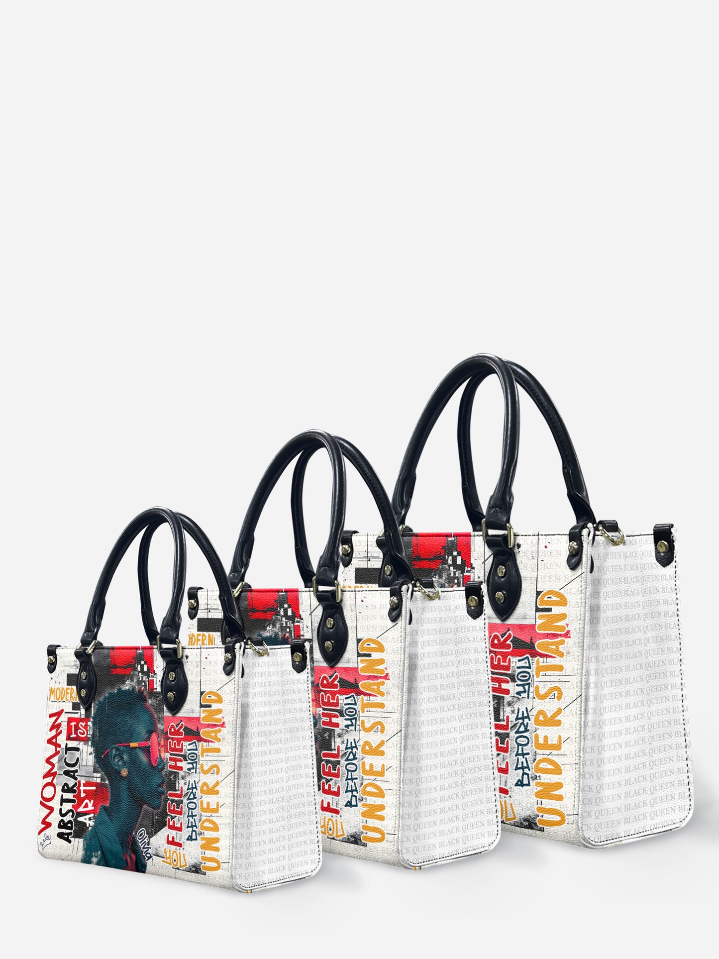 Melaniva Graffiti Art Purse Afrocentric Abstract Woman Handbag Deal