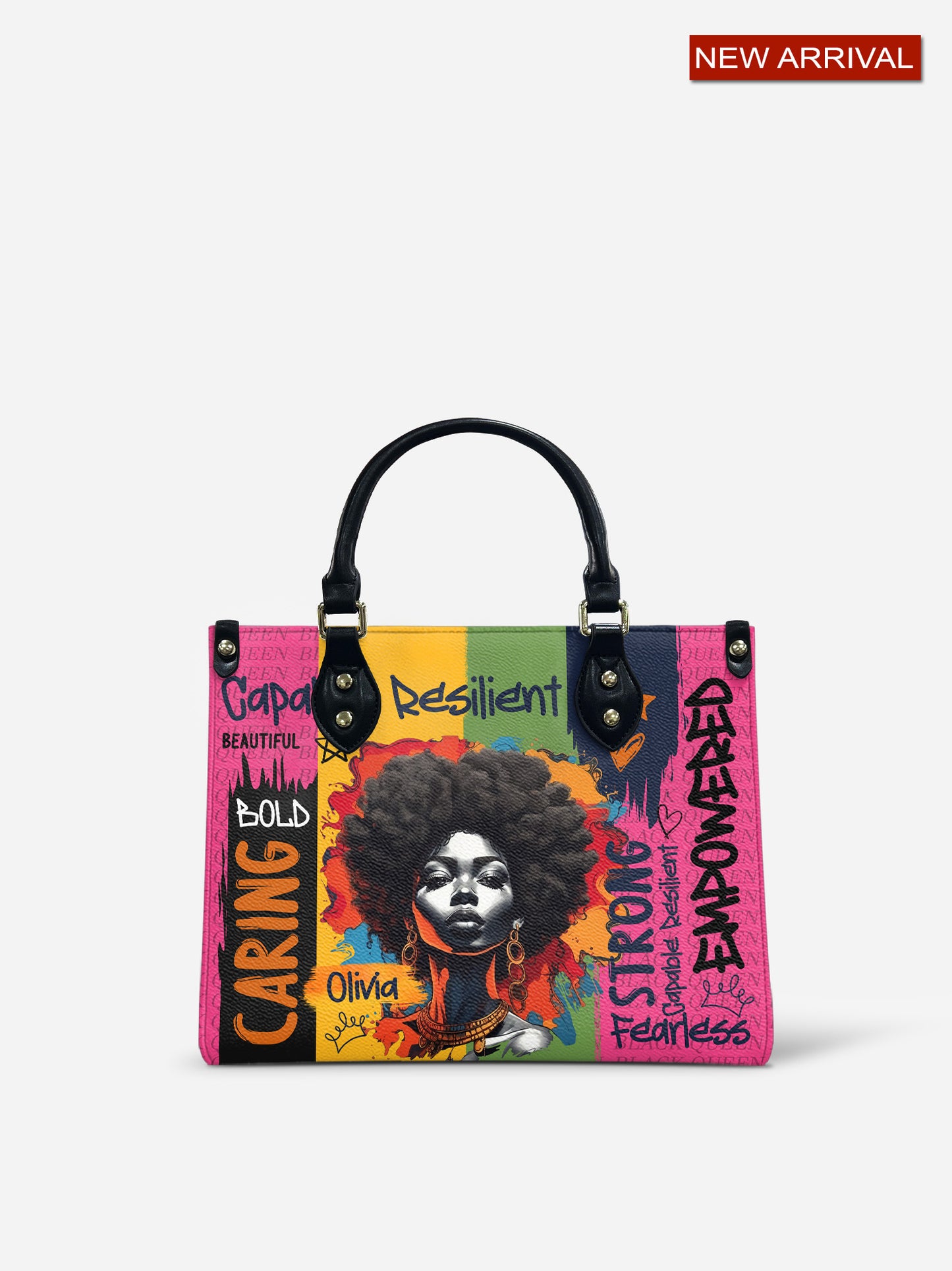 Melaniva Empowered Essence Pink Leather Handbag - Melaniva