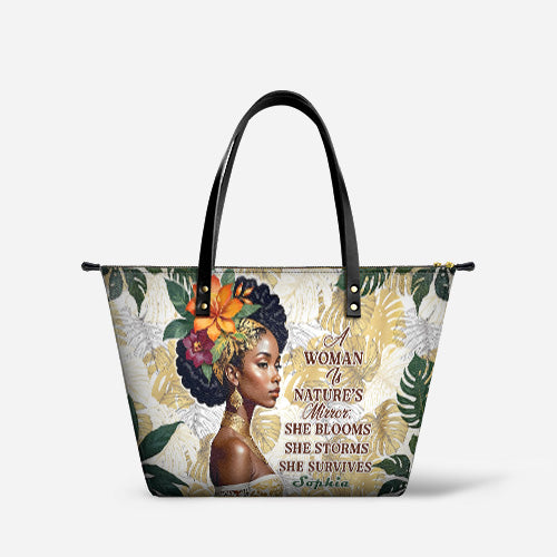 Melaniva Eternal Blossom Leather Totebag Deal