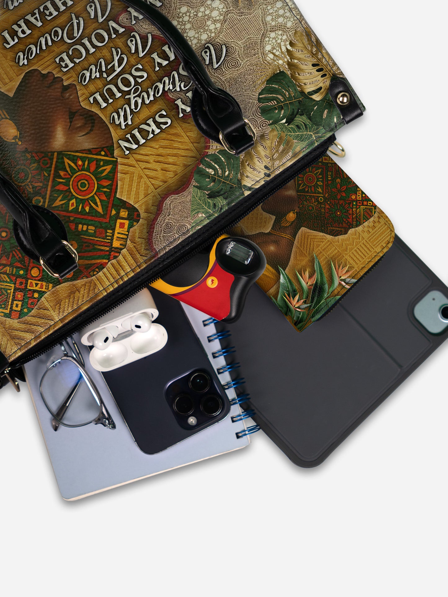 Melaniva Tropical Spirit Leather Handbag Deal