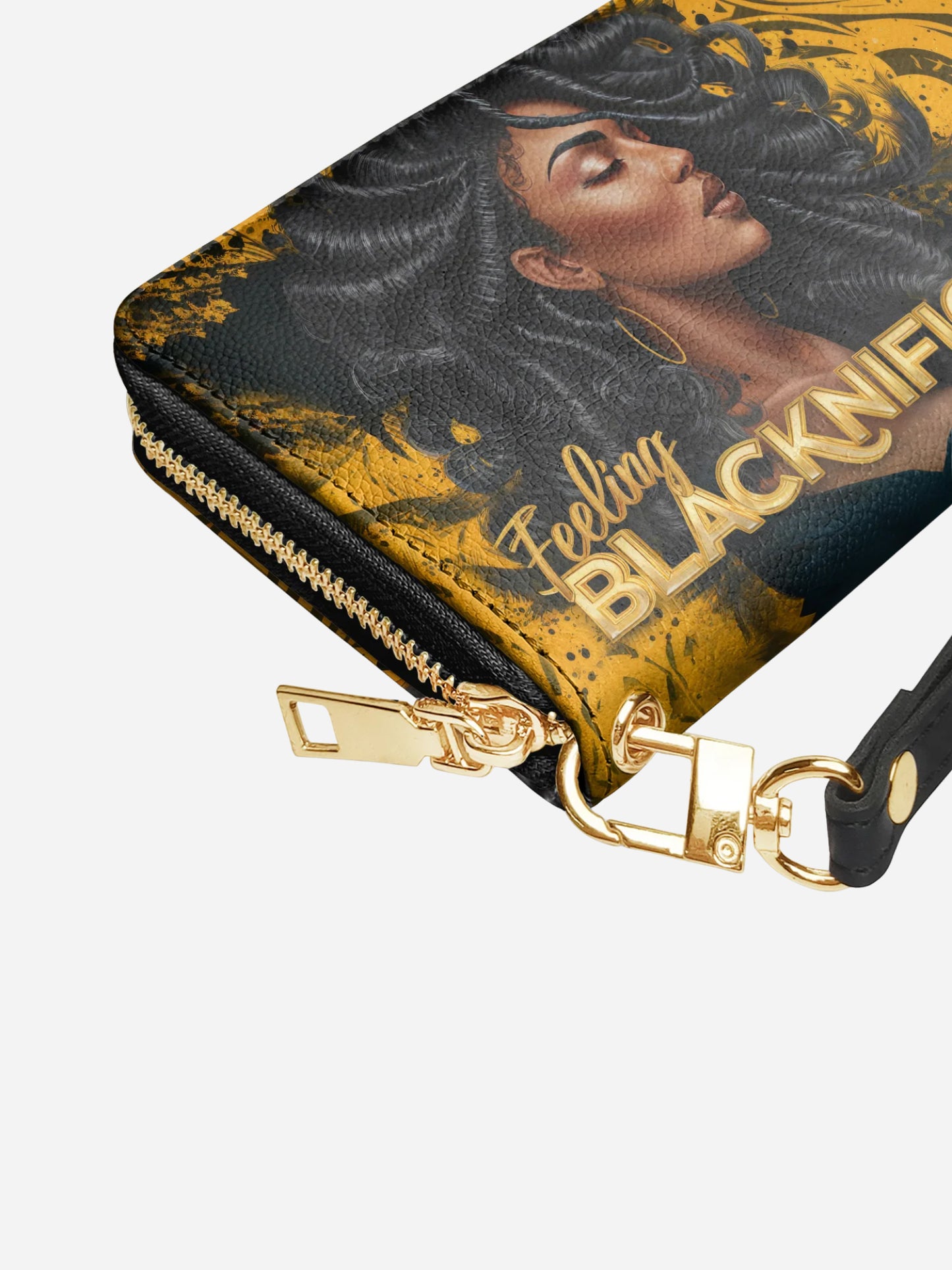 Melaniva Blacknificent Aura Leather Long Wallet (ONLY $5.99)