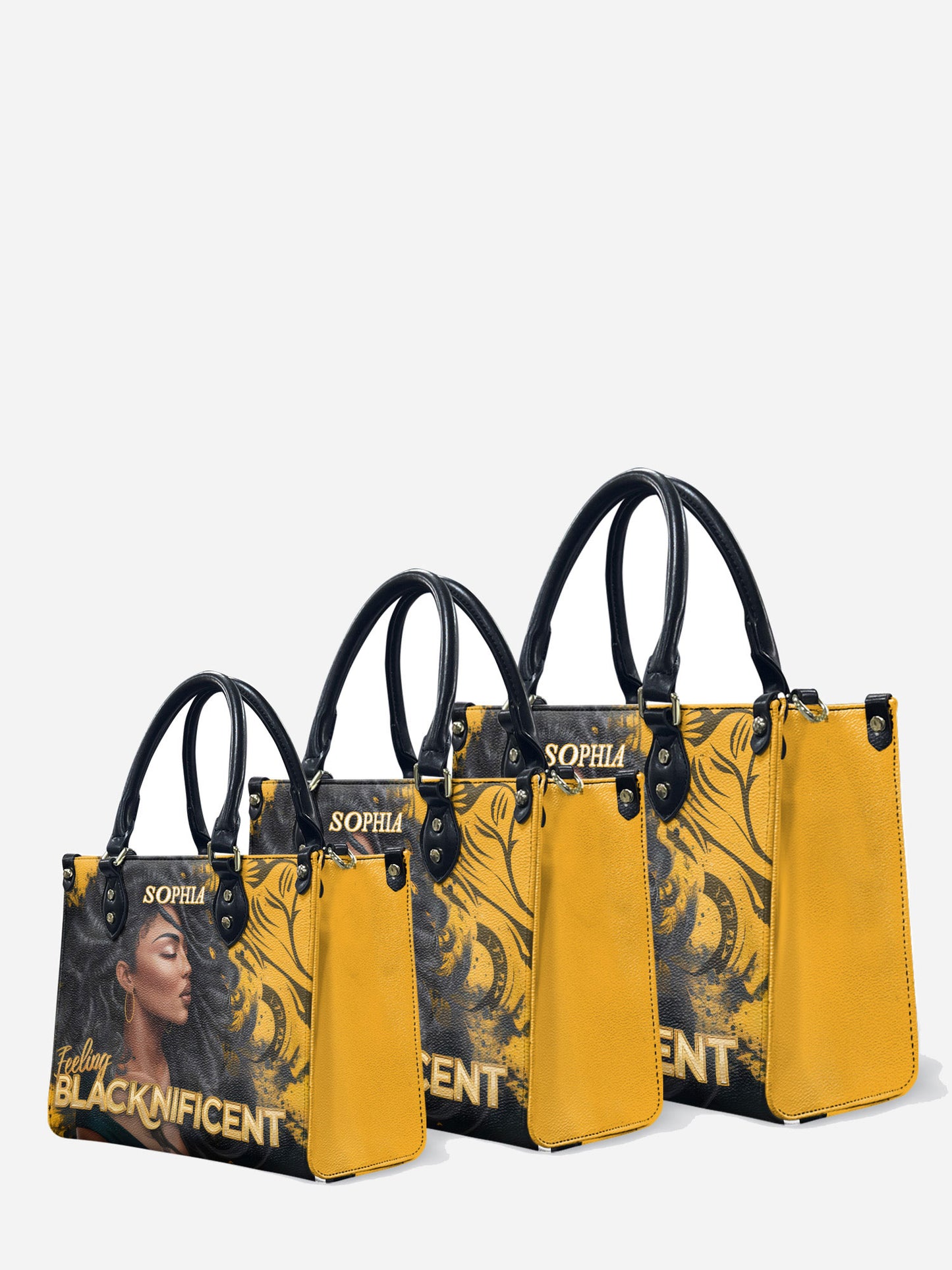 Melaniva Blacknificent Aura Leather Handbag Deal (FREE WALLET)