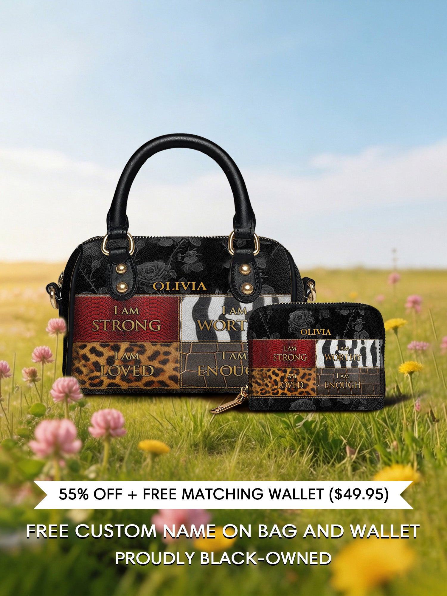 Melaniva Patchwork of Power Leather Mini Satchel Deal - Melaniva