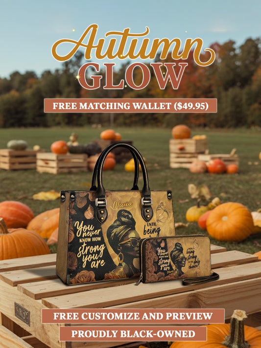 Melaniva Choice of Strength Leather Handbag Deal (FREE WALLET)