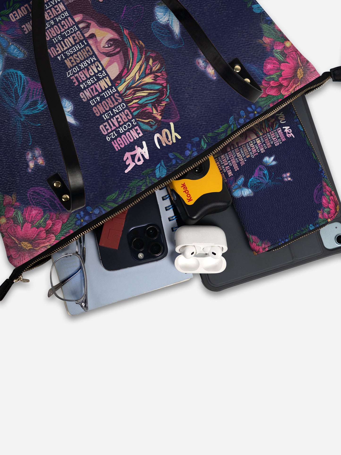 Melaniva Declaration of You Leather Tote Bag Deal (FREE WALLET)