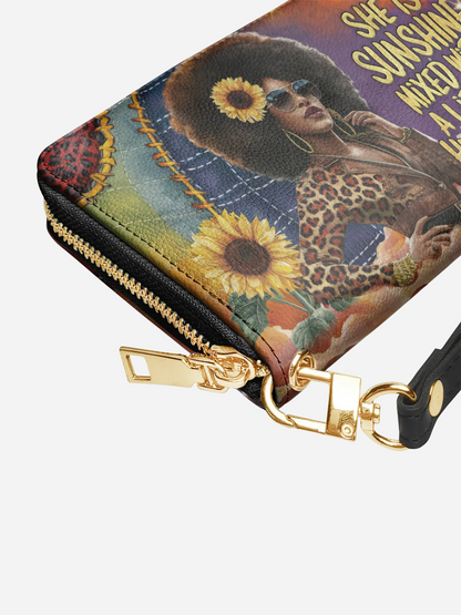 Melaniva Sun & Storm Leather Wallet