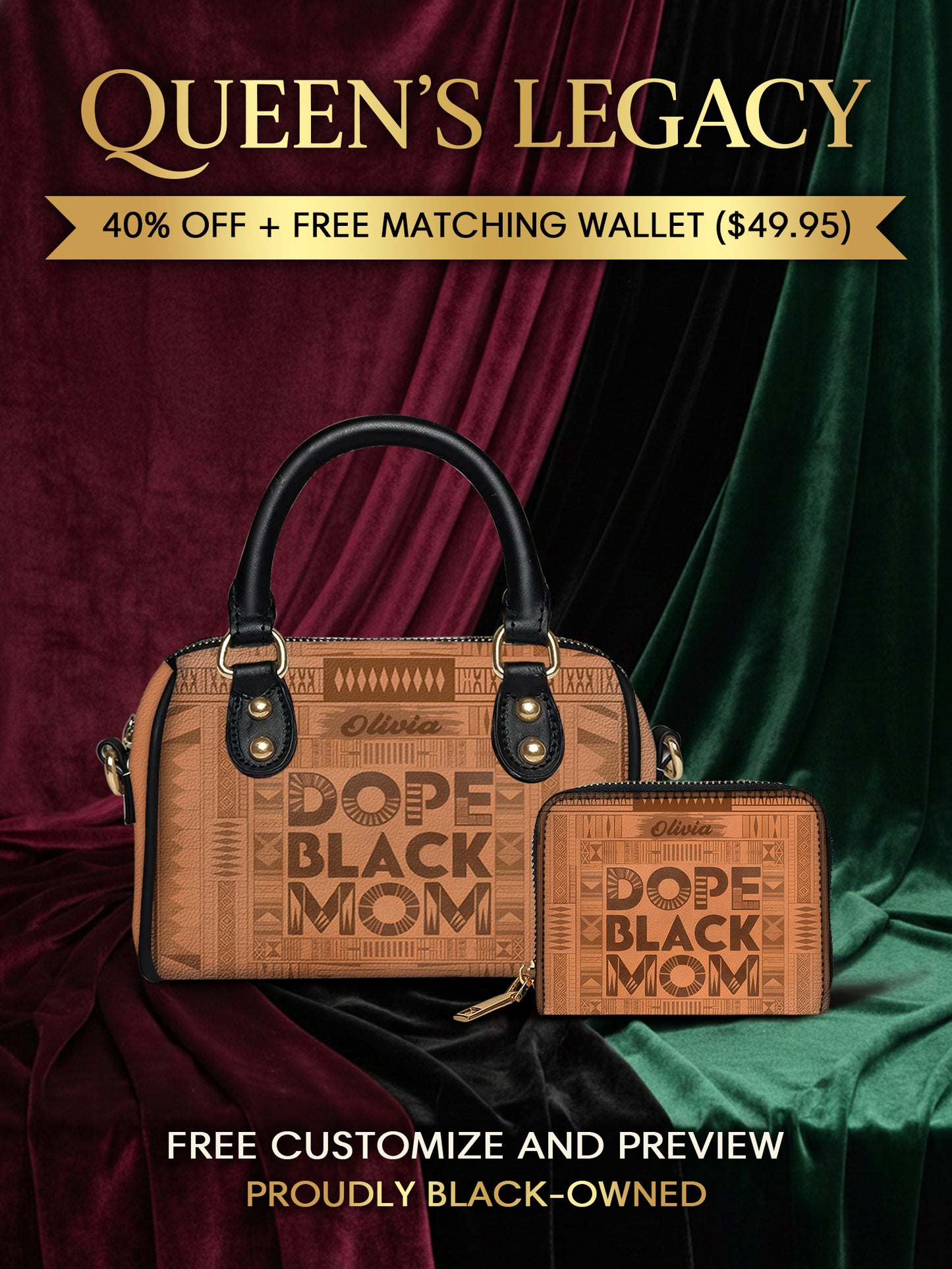 Melaniva Dope Mom Leather Mini Satchel Deal - Melaniva