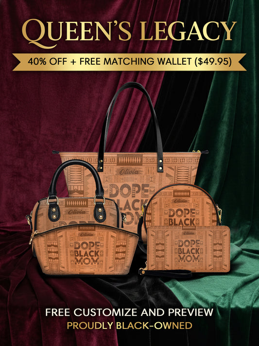 Melaniva "Dope Mom" Tote Bag The Lucky Bundle - Melaniva