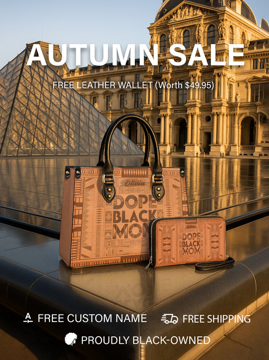 Melaniva Dope Mom Leather Handbag Deal (FREE WALLET)