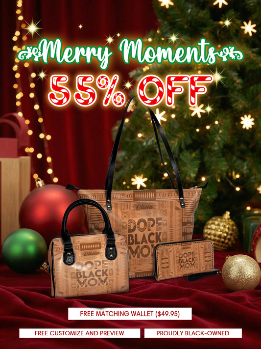 Melaniva "Dope Mom" Tote Bag The Perfect Trio