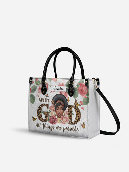 Melaniva Divine Possibility Leather Handbag Deal (FREE WALLET)