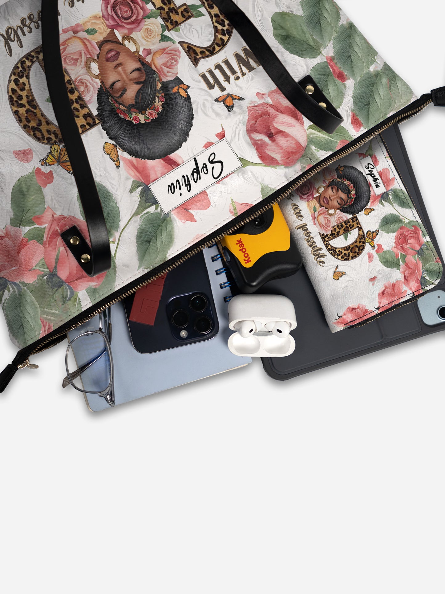 Melaniva Divine Possibility Leather Tote Bag Deal (FREE WALLET)