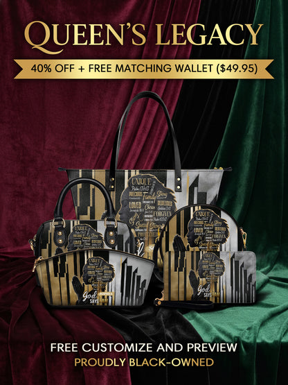 Melaniva "Divine Identity" Tote Bag The Lucky Bundle - Melaniva