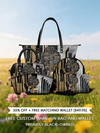 Melaniva "Divine Identity" Tote Bag The Lucky Bundle - Melaniva