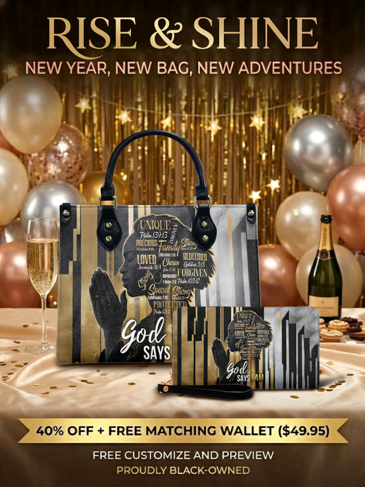 Melaniva Divine Identity Leather Handbag Deal (FREE WALLET)