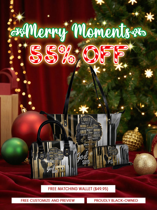 Melaniva "Divine Identity" Tote Bag The Perfect Trio