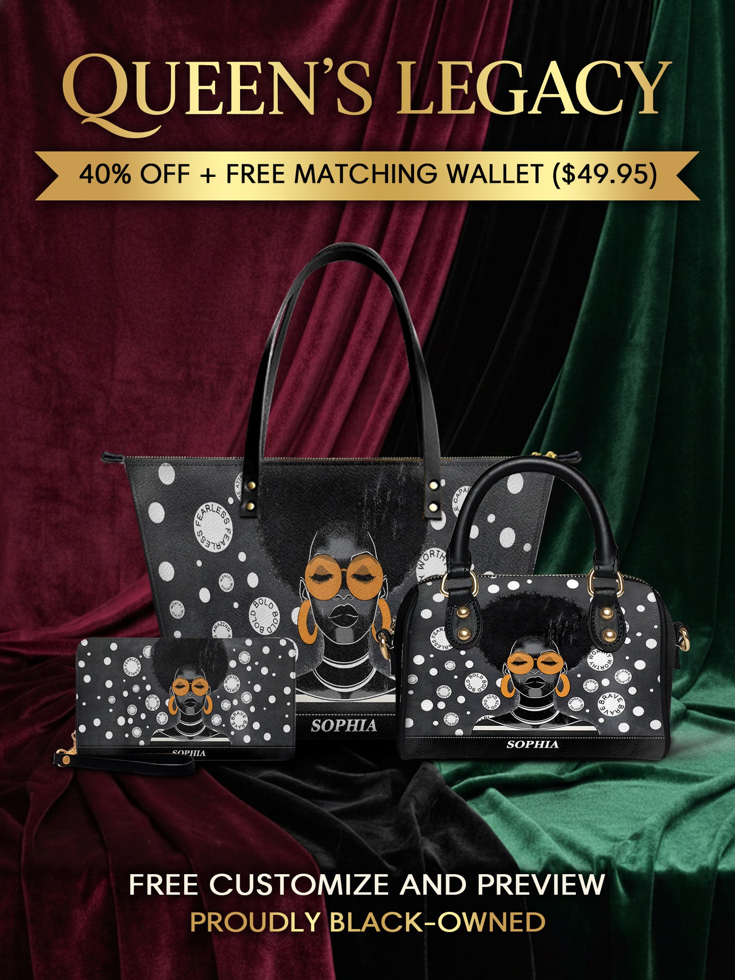 Melaniva "Circle of Strength" Tote Bag The Perfect Trio - Melaniva