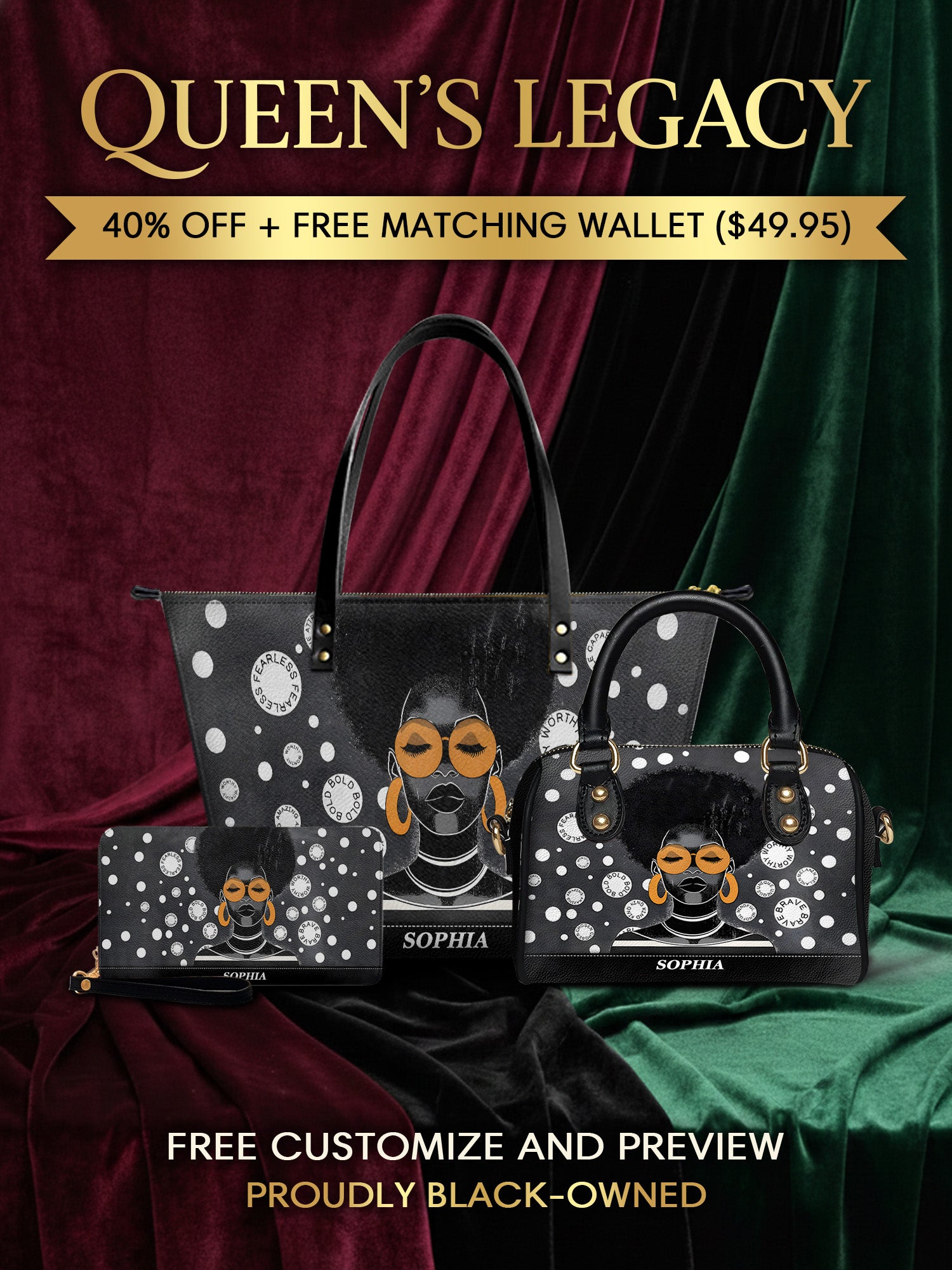 Melaniva "Circle of Strength" Tote Bag The Perfect Trio - Melaniva