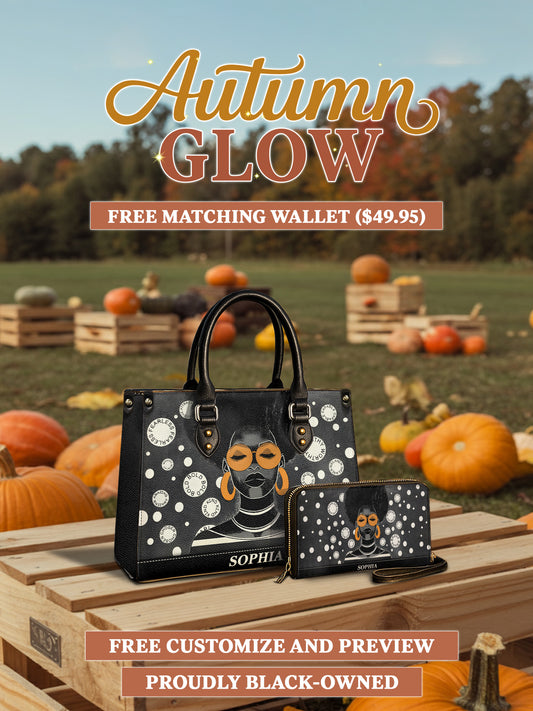 Melaniva Circle of Strength Leather Handbag Deal (FREE WALLET)