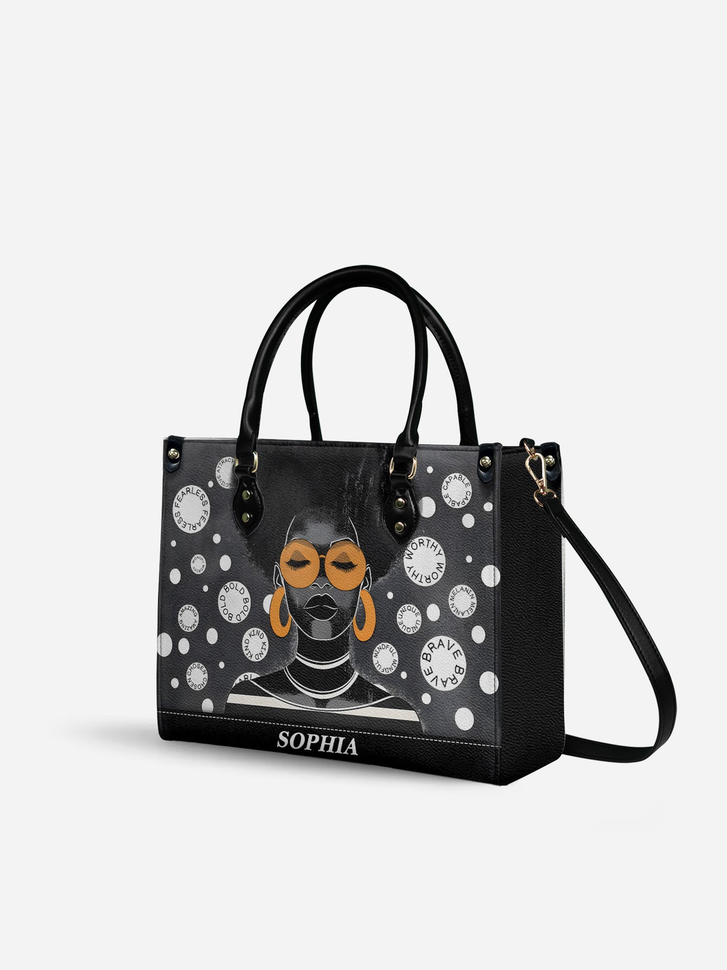 Melaniva Circle of Strength Leather Handbag Deal (FREE WALLET)