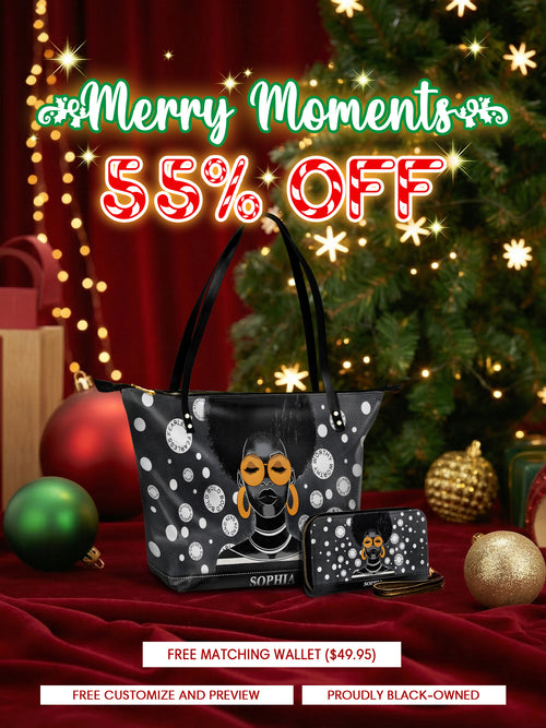 Melaniva Circle of Strength Leather Tote Bag Deal (FREE WALLET)