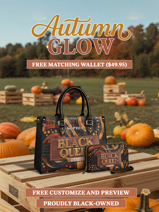 Melaniva Enchanted Queen Leather Handbag Deal (FREE WALLET)
