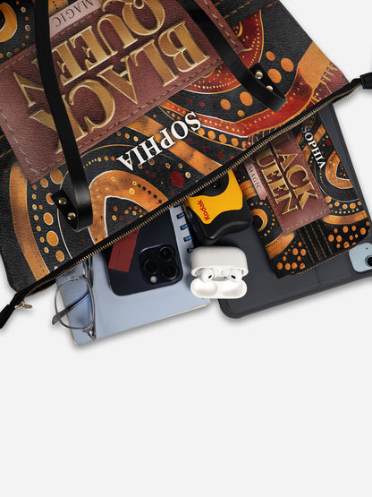 Melaniva Enchanted Queen Leather Tote Bag Deal (FREE WALLET)