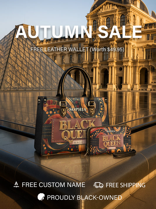 Melaniva Enchanted Queen Leather Handbag Deal (FREE WALLET)