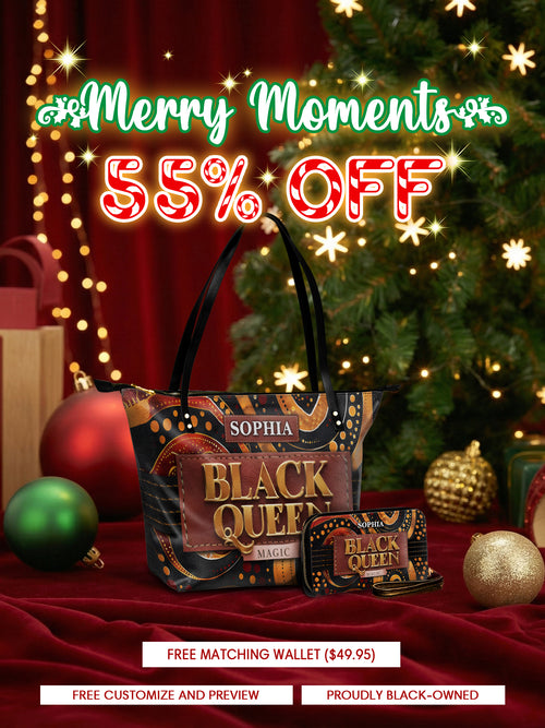 Melaniva Enchanted Queen Leather Tote Bag Deal (FREE WALLET)