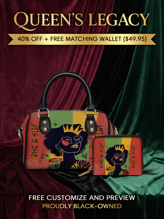 Melaniva Crowned Muse Red Leather Mini Satchel Deal - Melaniva