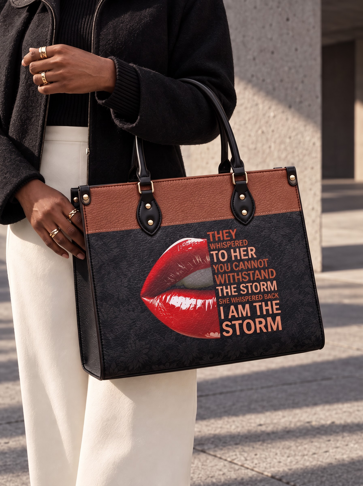 Melaniva Storm Kiss Leather Handbag Deal (FREE WALLET)
