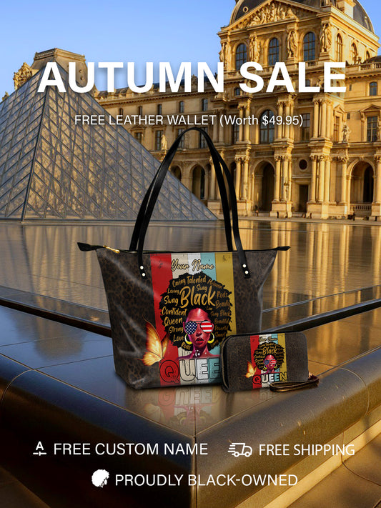 Melaniva Your Crown Leather Tote Bag Deal (FREE WALLET)