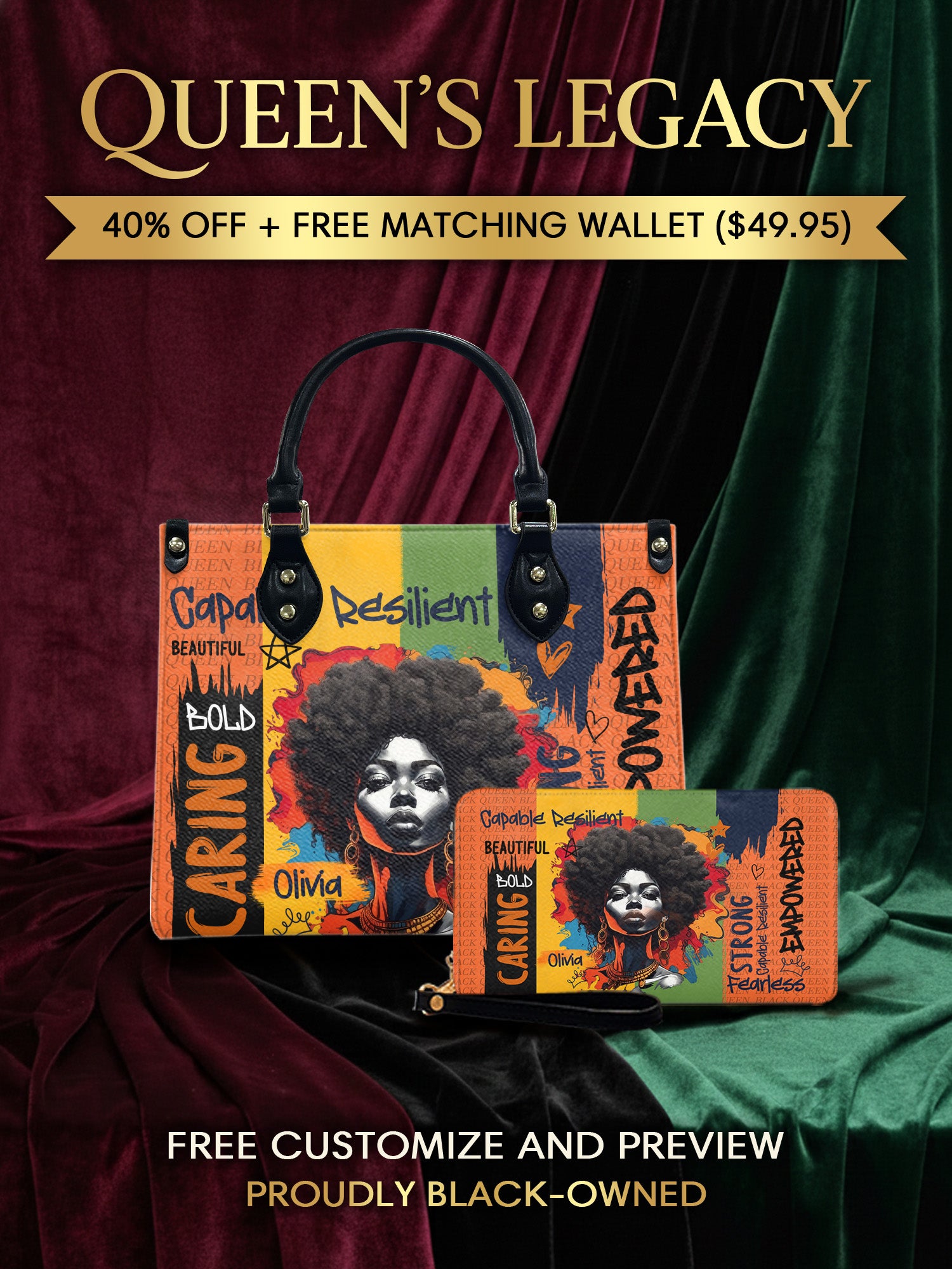 Melaniva Empowered Essence Orange Leather Handbag Deal - Melaniva