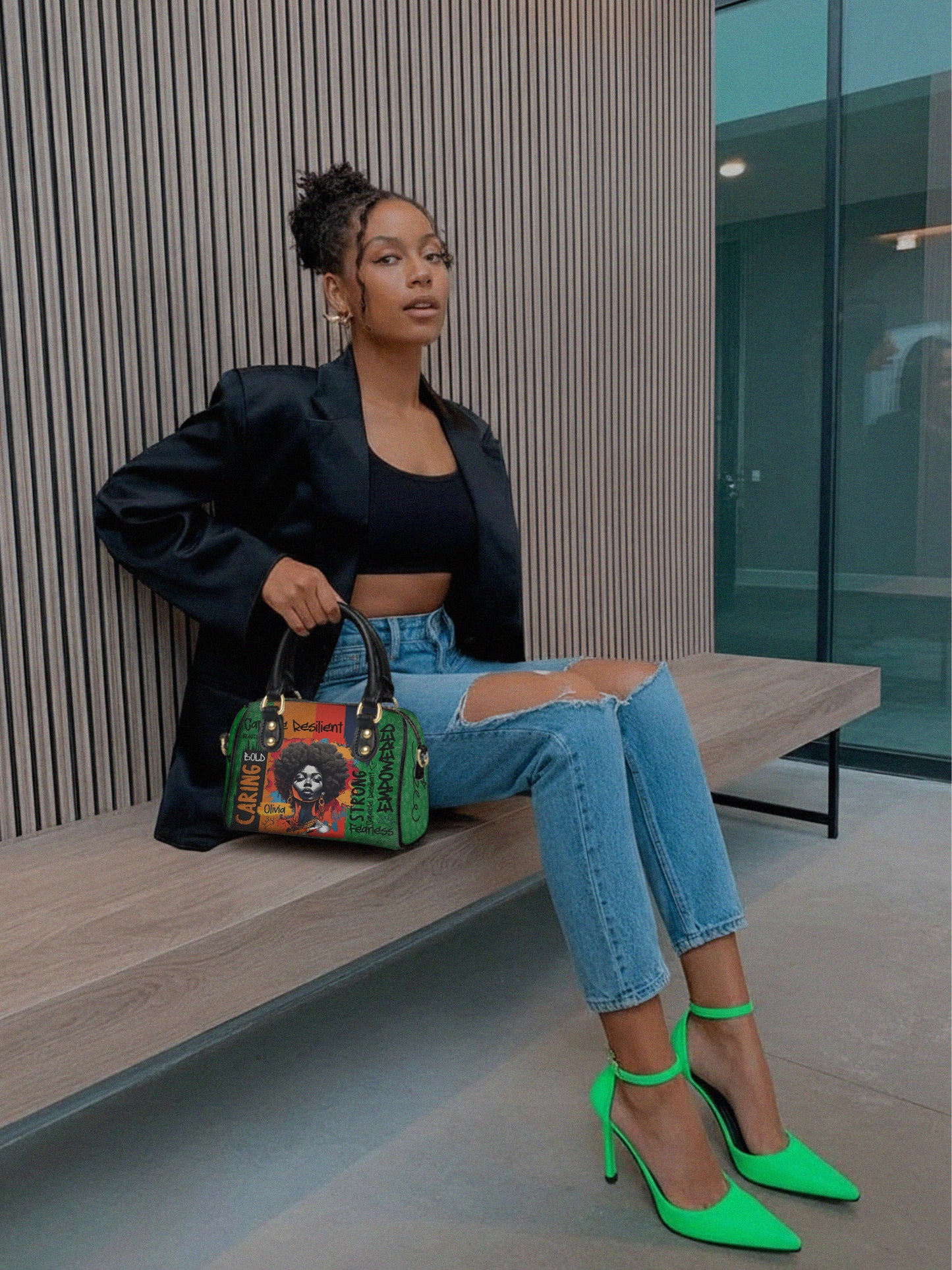 Melaniva "Savannah Bloom" Tote Bag The Lucky Bundle